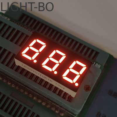 Goede prijs. Gepersonaliseerd Ultra Bright Red 7 Segment LED Display Drie-cijferige gemeenschappelijke kathode online