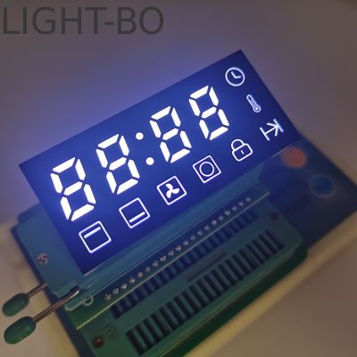 Ultrahelder witte gemeenschappelijke kathodekust 7 segment oven led display voor ovenbesturing