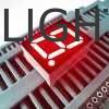 Gemeenschappelijke kathode enkelcijfer 0,39 inch 7 segment Ultra helder rood LED-display voor instrumentenpaneel