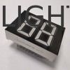 LED-scherm Gewone anode Ultra helder Rood 20 mm Wit 2 cijfers 7 Segment