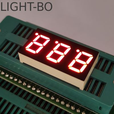 0.4in CA 3-cijferig 7-segment LED, Ultra Helder Rode Display voor Temperatuurindicator
