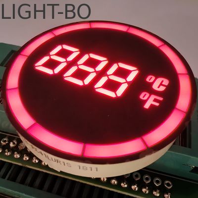 Goede prijs. Ronde gemeenschappelijke cathode 7-segment LED-temperatuurscherm online