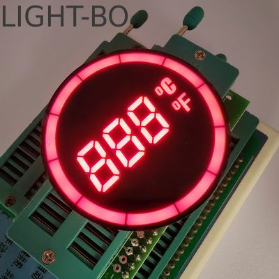 Goede prijs. Ronde gemeenschappelijke 7-segment LED-anode-temperatuurscherm online