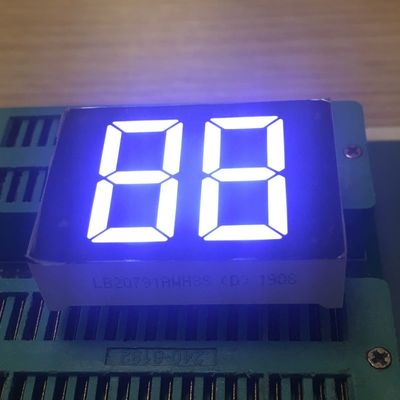 20 mm wit kleur 2 cijfers 7 segment LED-scherm voor digitale waterverwarmer