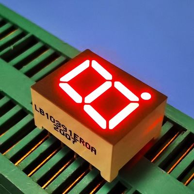 LED Display Superhelder Rood Enkelcijferig 0,39 inch 7 Segment voor Instrumentenpaneel