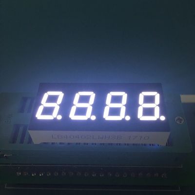 Goede prijs. 4-cijferig 0,4 inch 7-segment ultrahelder wit LED-display met gemeenschappelijke kathode voor nauwkeurige instrumentbewaking online