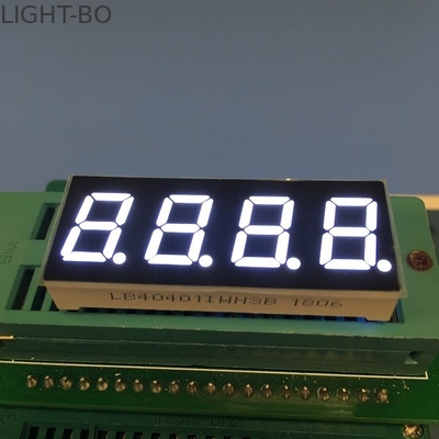 0,4 Duim Gemeenschappelijke Anode 7 Segmentvertoning, Cijfer 4 7 Segment Numerieke Vertoning