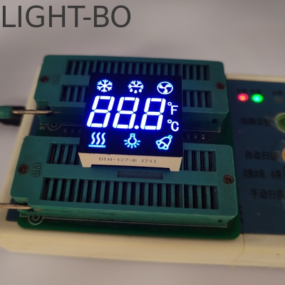 Gepersonaliseerde gemeenschappelijke anode 3-cijferige 7-segment LED-display koelkastcontroller