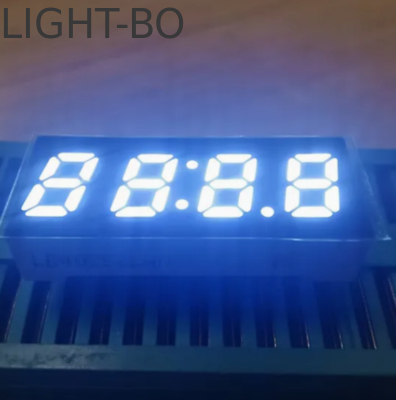 4-cijferig gemeenschappelijke anode 0,8-inch 7-segment LED klokdisplay voor gasoven
