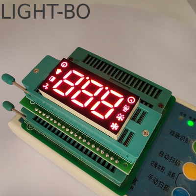Rood 3-cijferig 7-segment LED-scherm voor koelkastcontroller