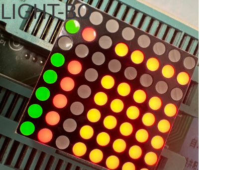 Goede prijs. LED Display Stabler Performance Bi-color Rood/Groen 3mm 8*8DOT Matrix voor bewegende tekens online