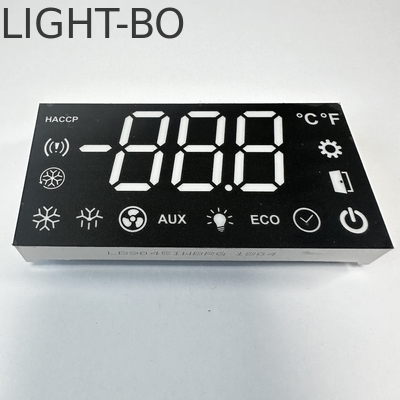 Multicolor 3-cijferig groot formaat 7-segment LED-display gemeenschappelijke anode voor koelruimtecontroller