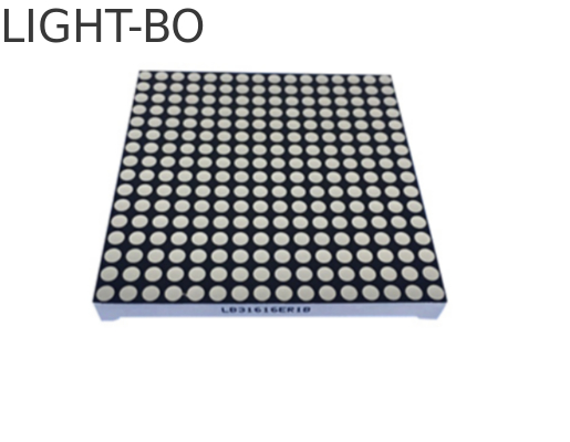 Goede prijs. Super helder rood 3mm 16 x 16 dot matrix led display Rij Kathode Kolom Anode voor Display Scherm online
