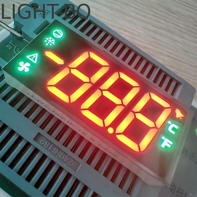 Goede prijs. 3-cijferig 7-segment LED-scherm, 0,67 inch (17 mm), dubbelkleurig (ultra helder rood / puur groen), gemeenschappelijke kathode voor thuis online