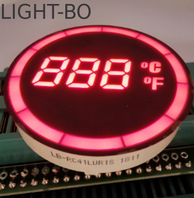 Goede prijs. Ronde gemeenschappelijke anode 7-segment LED temperatuurweergave controller, Gebruik: Binnen, Buiten, Semi-buiten online
