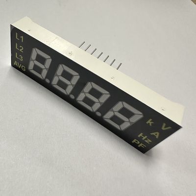 Goede prijs. Customized Ultra White/Red 4 Digit 7 Segment LED Display module common anode for electrical meter panel online
