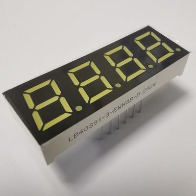 Goede prijs. Ultra bright white 4 Digit 7 Segment LED Display 0.39inch Common Anode for instrument panel online