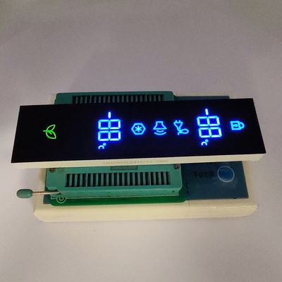 Goede prijs. Ultra Blauw/Groen Gemeenschappelijke Kathode 7-Segment LED Display voor Koelkast Controllers online