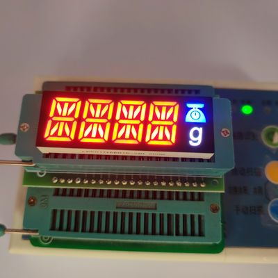 Goede prijs. Aangepaste Ultra Rood/Wit/Blauw 4-cijferige 14-segment alfanumerieke LED-display online