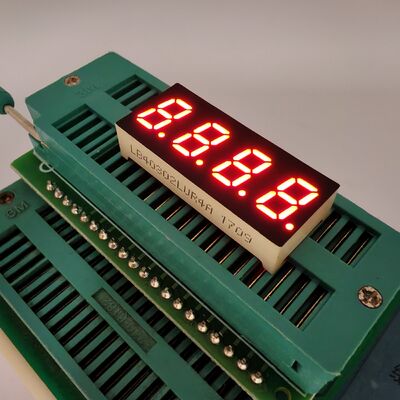Goede prijs. 4-cijferig, ultrahelder rood 7-segment LED-display voor instrumentenpanelen online