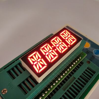 Goede prijs. Ultra helderrood 14-segment display: 4-cijferige alfanumerieke LED voor slimme apparaten en apparaten online