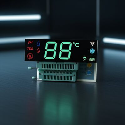 7-Segment LED Display Customized Multicolor Invisible for Water Dispensers