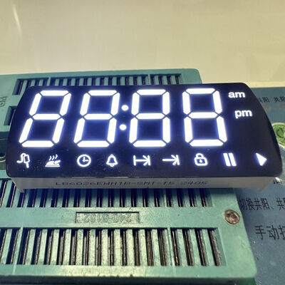 Gepersonaliseerd Ultra Bright White 4 Digit 0.67 inch Common Cathode 7 Segment LED Display voor ovens