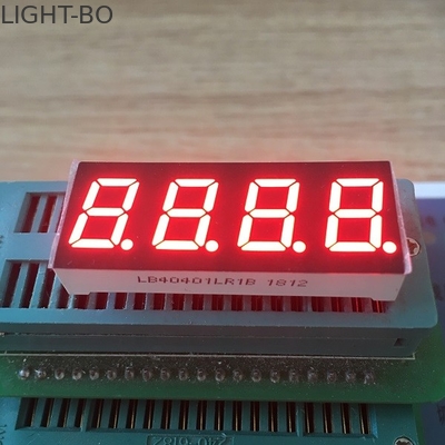 0,4 Duim Multikleur Toegepaste Indicator van de de Kathodetemperatuur van de 7 Segmentvertoning de Gemeenschappelijke