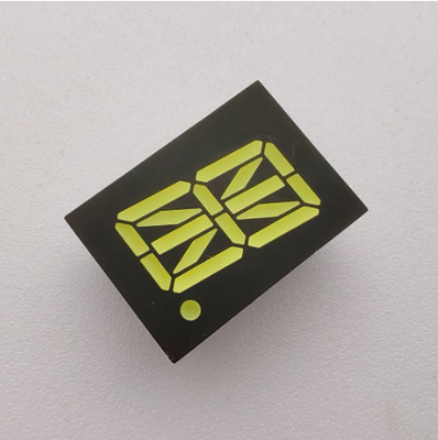 Goede prijs. Zuiver groen 16-segments LED-display, digitaal uitleespaneel met één cijfer, geschikt voor instrumentenpanelen voor audioapparatuur en multimediaproducten online