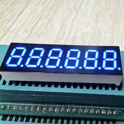 Blauw 6-cijferig 0,36-inch 7-segment LED-scherm, veel gebruikt voor instrumentenpaneel