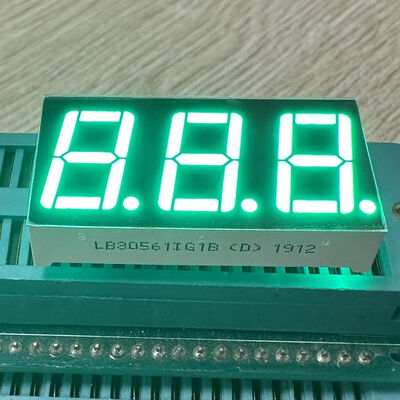 Goede prijs. Gemeenschappelijk kathodeleid-scherm Ultra helder wit grijs oppervlak 7 segment 3 cijfers 14,2 mm voor temperatuurcontroller online