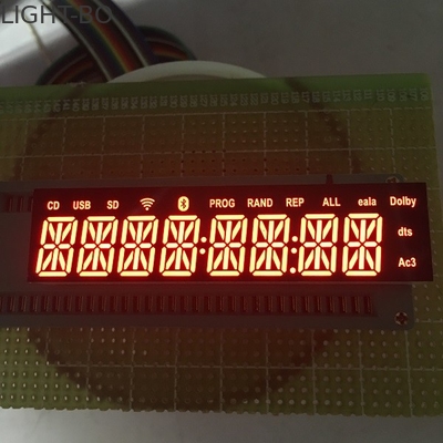 Goede prijs. Audio Alfanumerieke Geleide Vertoning 8 van Bluetooth Cijfer 14 Segment ultra Rode Gemakkelijke Steun online