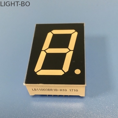 Goede prijs. Enig Cijfer 7 Segment Geleide Intensiteit 14.2mm van de Vertonings Gemeenschappelijke Anode 60-70mcd Lumious online
