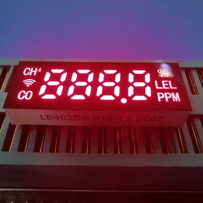 Gemeenschappelijke Anode Ultra Helder Rode 7 Segment LED Display Module 28*10*5mm voor Gevaarlijke Gasdetector