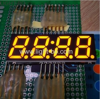 Elektronisch Cijfer 6 7 Alfanumerieke LEIDENE van de Segmentvertoning Vertonings Amber 0,36 Duim