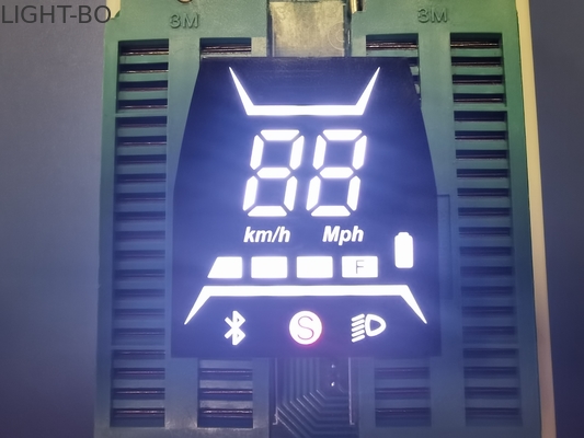 Ultra Wit/Rood/leidde Geel Aangepast 7 Segment Vertoningsmodule voor Elektrische Autoped