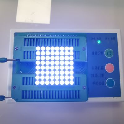 Goede prijs. 8 x 8 Dot Matrix LED Display met golflengte 635 nm, helderheid 100mcd, geel segment Zwart gezicht voor digitale indicatoren online