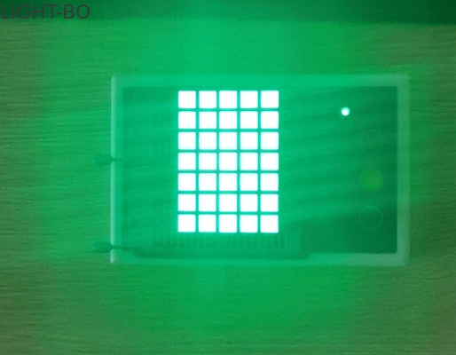 Goede prijs. Zuivere Groene LEIDENE van 200mcd 5x7 Dot Matrix Vertonings Transparante Lijm online
