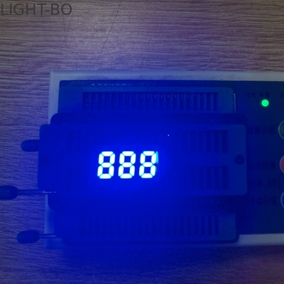 Goede prijs. 0,25 Duim 465nm 7 Segment Geleide ultra Blauwe Vertoning 80mW online