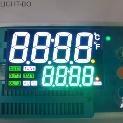 Goede prijs. 18mm Hoogte 7 Segment LEIDENE Vertonings80mw Dubbele Lijn 4 Cijfers voor Controlebord online