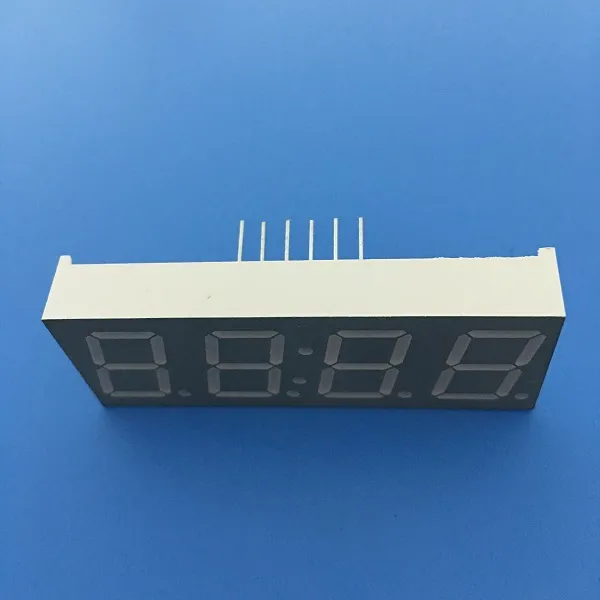 LED-klokdisplay 4 cijfers 7 segment gemeenschappelijke anode voor fitnesshardlopende apparatuur 0