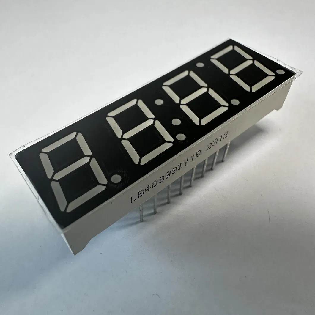 0.39"Gele 7 segmenten LED-display gemeenschappelijke anode voor temperatuurvochtigheidsindicator 1