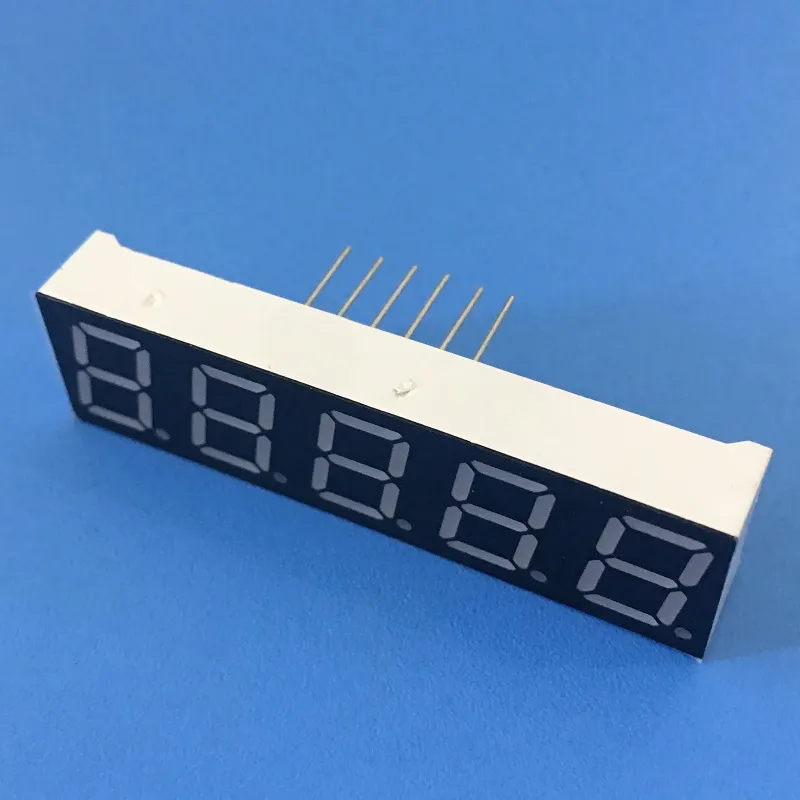 7 Segment LED Display 0,39 inch 5 cijfers Common Cathode Super Bright Red voor Digitale Frequency Converter 2