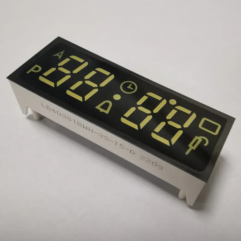7 Segment LED Display 4 cijfers Ultra White Common Anode voor ingebouwde oven timer 2
