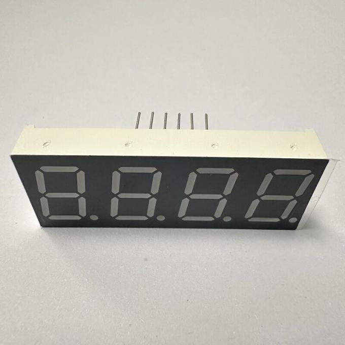 4-cijferig 0,56-inch (14.2mm) 7-segment LED-scherm Pure groen, gemeenschappelijke anode voor instrumentenpanelen en huishoudelijke apparaten 4