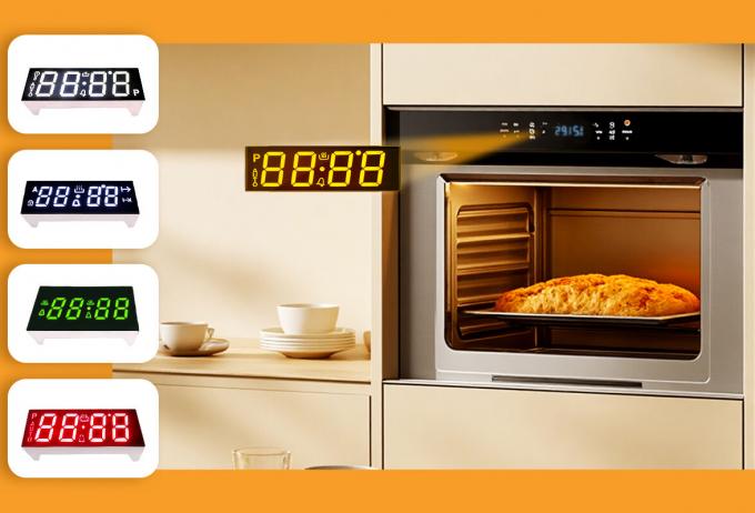 4-cijferig 0,56-inch (14.2mm) 7-segment LED-scherm Pure groen, gemeenschappelijke anode voor instrumentenpanelen en huishoudelijke apparaten 6