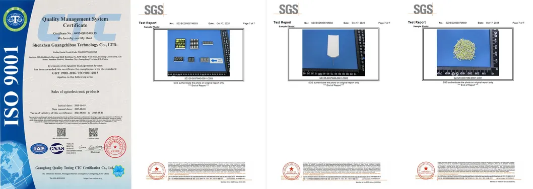 Ultra-rood 4 cijfers 7 segment LED-display Gemeenschappelijke anode voor oven timer controller 3