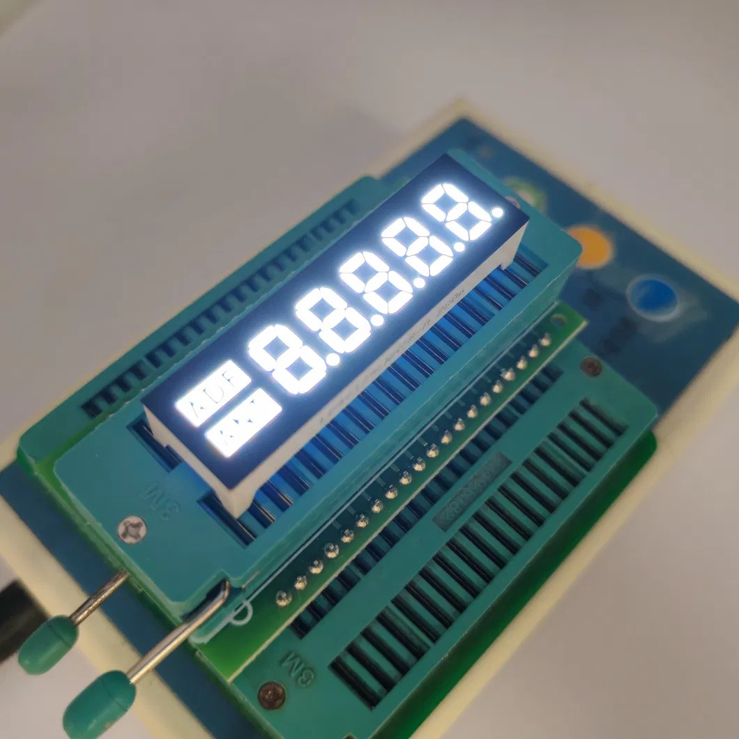 Ultra helder wit 4 cijfers 7 segment LED-klokdisplay voor huishoudelijke apparaten 0