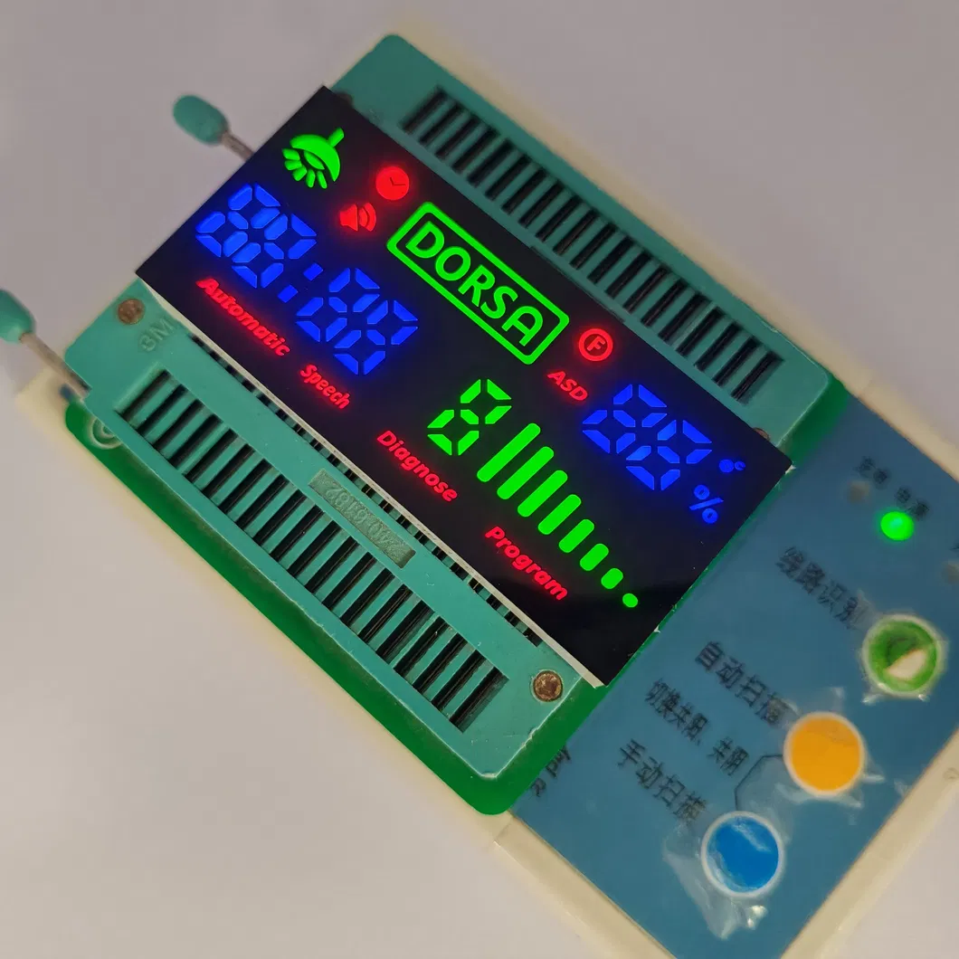 Multi-Color 7-Segment LED Displays met Driver IC voor E-Scooters 0