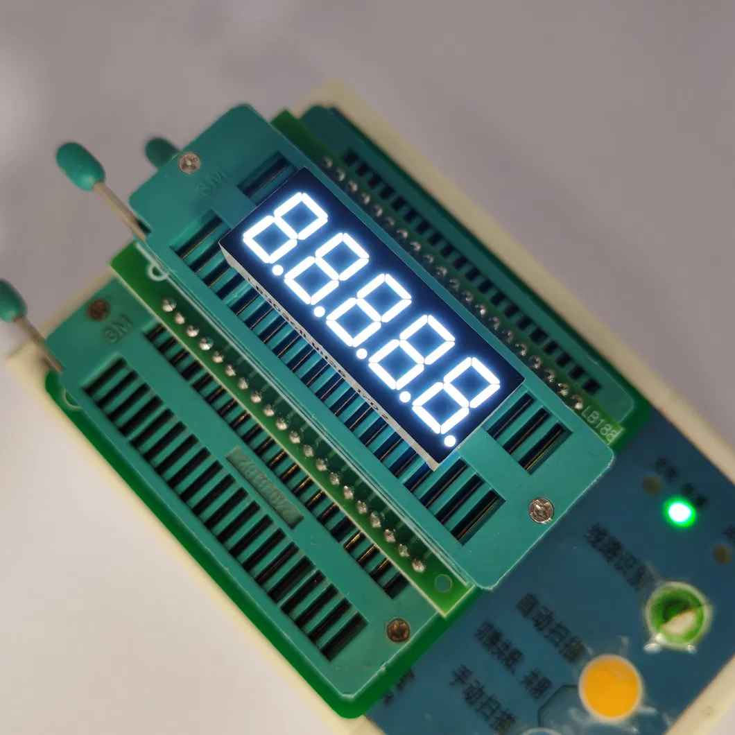 Ultrawit 5-cijferig LED-scherm voor digitale indicatoren 0